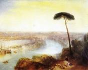 Rome from Mount Aventine - 约瑟夫·玛罗德·威廉·透纳